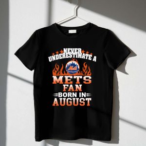 August Mets Fan T-Shirt – Celebrate Your Passion For Baseball