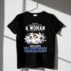 Yankees Women'S Baseball Lover T-Shirt - Perfect Gift For Fans