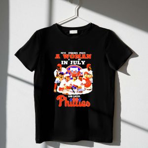 July Birthday Women's T-Shirt: Celebrate Phillies Fans with Style