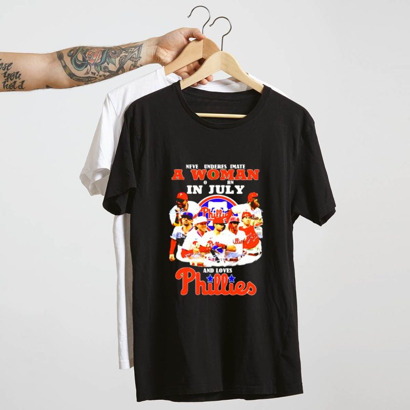 July Birthday Women's T-Shirt: Celebrate Phillies Fans with Style - Image 4