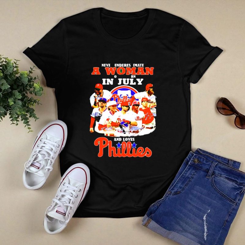 July Birthday Women's T-Shirt: Celebrate Phillies Fans with Style - Image 5