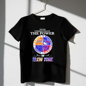 New York Sports Power T-Shirt: Knicks, Rangers, Yankees & Giants