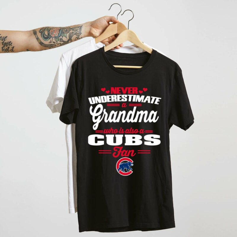 Never underestimate a grandma who is also a cubs fan t shirt 4 4.jpg