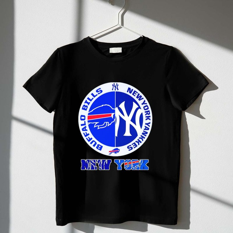 New York Buffalo Bills New York Yankees NYY NY Buffalo T Shirt t shirt 1 1