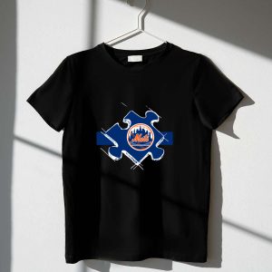 New York Mets Autism Awareness T-Shirt - Support & Celebrate Inclusion