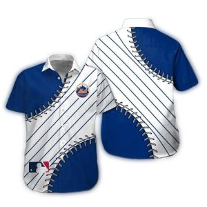 New York Mets Tropical Hawaiian Shirt For Fans And Beach Lovers