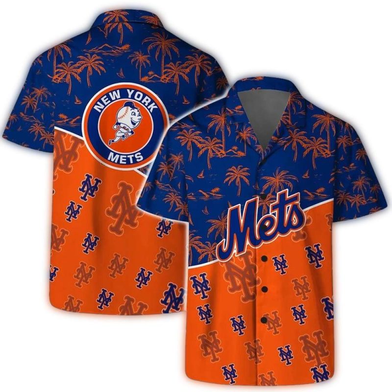 New York Mets Beach Party Hawaiian Shirt 1