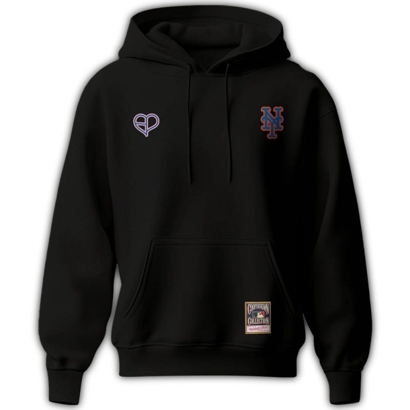 New York Mets Blackpink 2025 World Tour All over Print Hoodie 1
