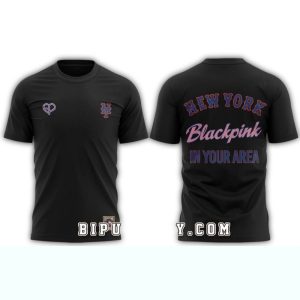 New York Mets Blackpink 2025 World Tour All-Over Print T-Shirt