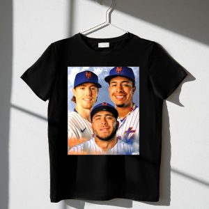 Brett Baty New York Mets Teammates Sny Photo T-Shirt