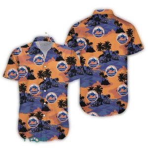 New York Mets Coconut Tropical Hawaiian Shirt For Ultimate Fan Style