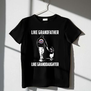 New York Mets Grandfather & Granddaughter Matching T-Shirts
