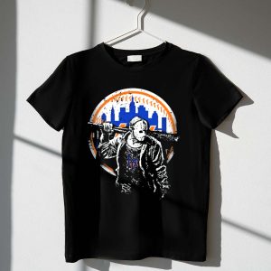 New York Mets Jason Voorhees Halloween T-Shirt – Crossover Design