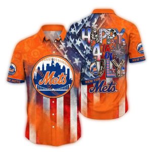 New York Mets 4Th Of July Hawaiian Shirt – Celebrate In Style!