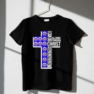 New York Mets I Can Do All Things Christian T-Shirt For Fans