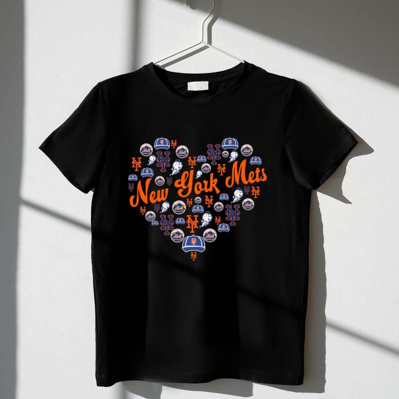 New York Mets Logos Basic Shirt t shirt 1 1