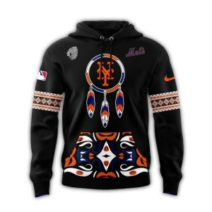 New York Mets All-Over Print Hoodie For National American Heritage Month
