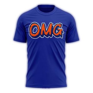 New York Mets Omg Mets All-Over Print T-Shirt For Fans And Collectors