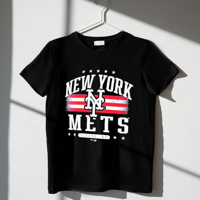 New York Mets Queens NY Americana Stars T Shirt t shirt 1 1