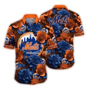 New York Mets Hawaiian Shirt For Summer Adventures And Casual Wear