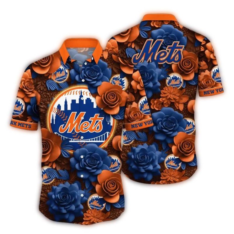 New York Mets Summer Escape Hawaiian Shirt 1