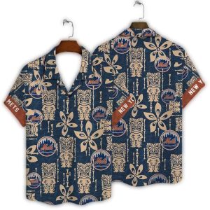 New York Mets Hawaiian Shirt For Summer Fun And Game Days