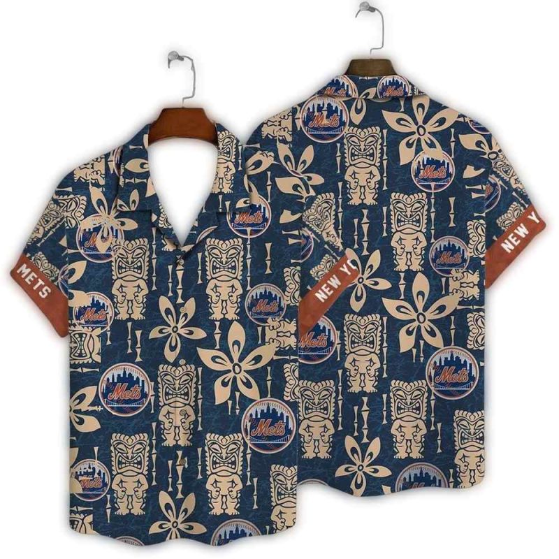 New York Mets Summer Swing Hawaiian Shirt 1