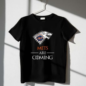 Funny Game Of Thrones New York Mets T-Shirt - Stark House Style