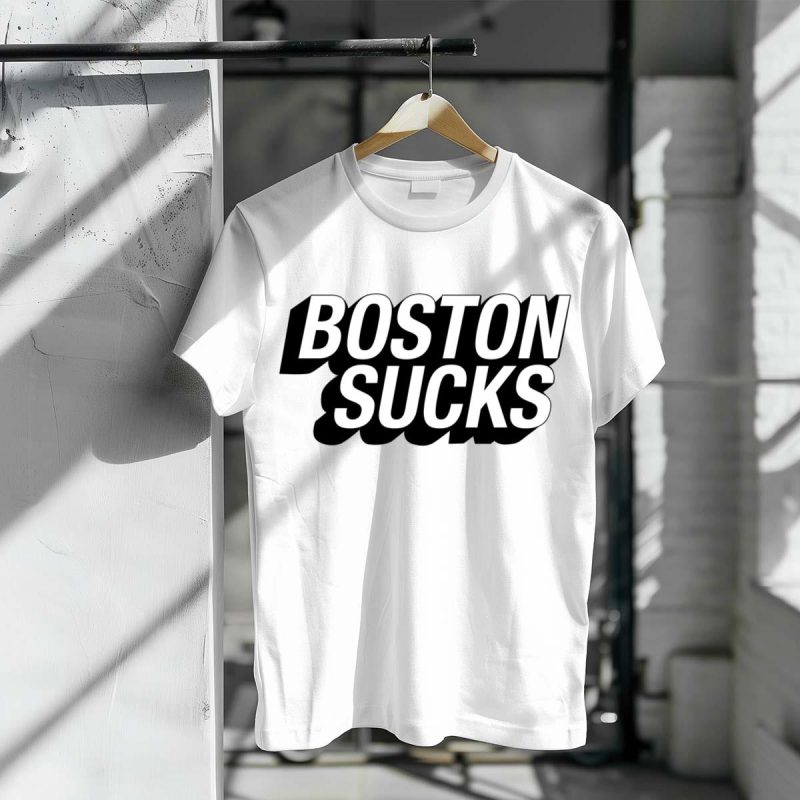 Boston Red Sox Sucks T-Shirt | New York Post Graphic Tee for Fans - Image 3