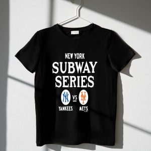 New York Subway Series Yankees Vs Mets Logo T-Shirt - Game Day Apparel