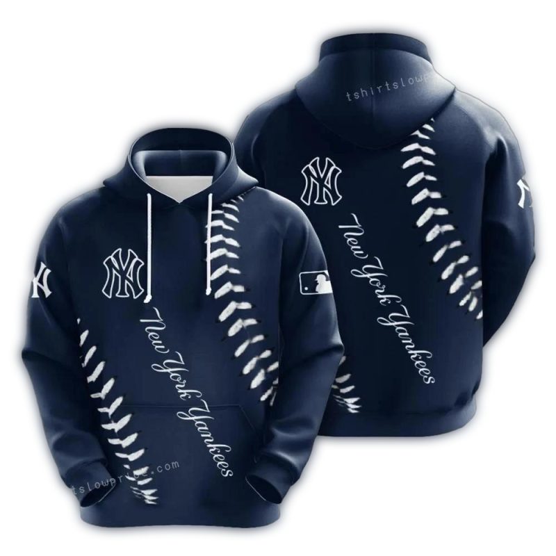New York Yankees 3D Custom Hoodie For Women Men 1