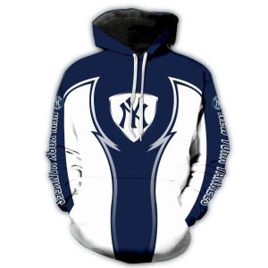 New York Yankees All-Over Print Hoodie For Fans And Collectors