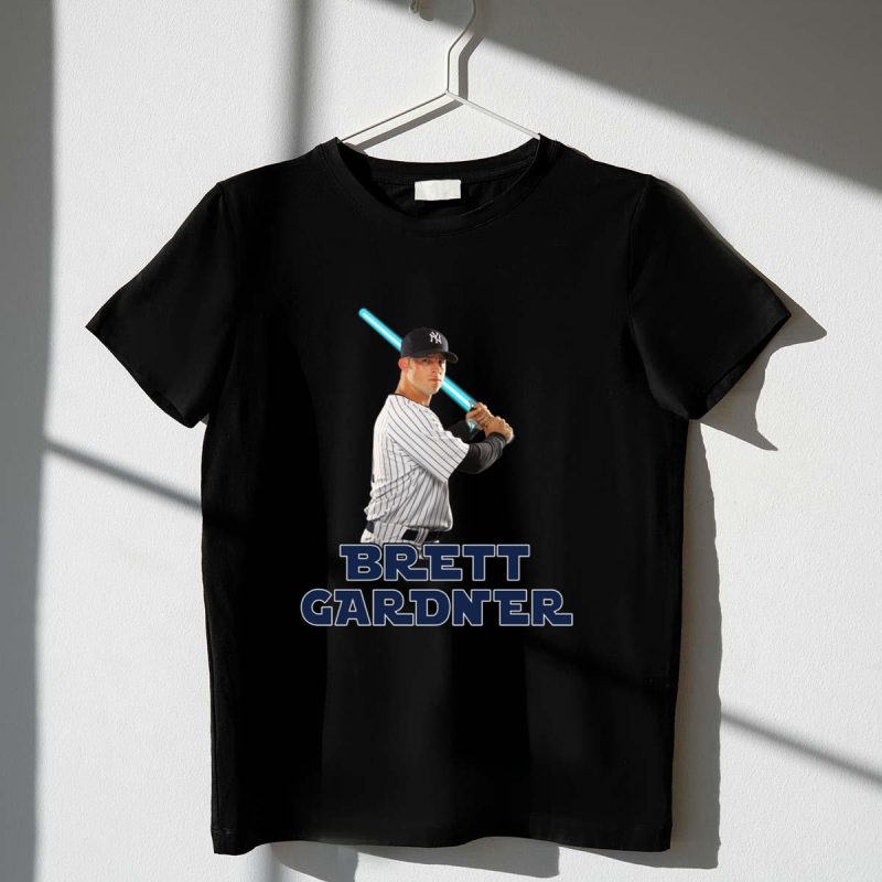 New York Yankees Brett Gardner Star War Shirt t shirt 1 1