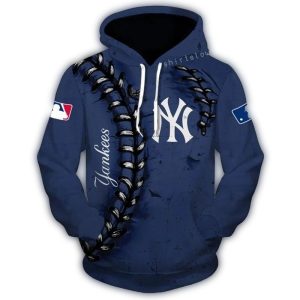 New York Yankees All-Over Print Hoodie For Fans And Collectors