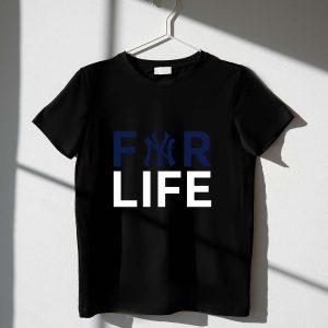Iconic New York Yankees Fans For Life T-Shirt - Perfect For Team Spirit