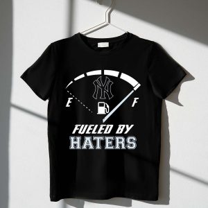 New York Yankees Fueled By Haters Gas Gauge Graphic T-Shirt