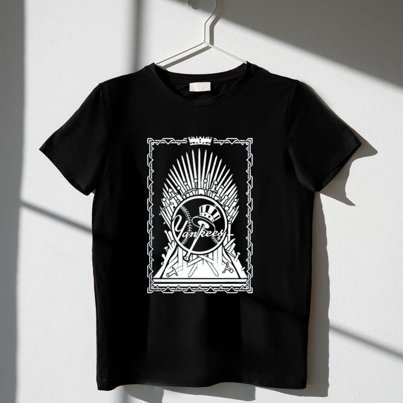 New York Yankees Game of Thrones Yankees Iron Throne T Shirt t shirt 1 1