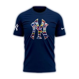 New York Yankees Happy Hispanic Heritage Month All Over Print T-Shirt For Fans