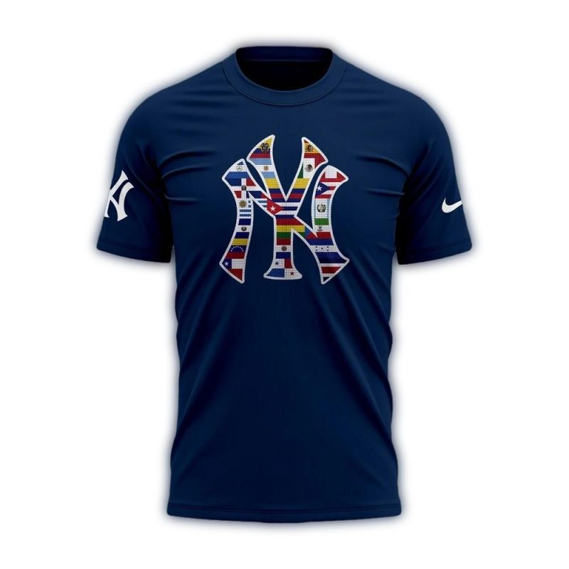 New York Yankees Happy Hispanic Heritage Month 2024 TShirt 2
