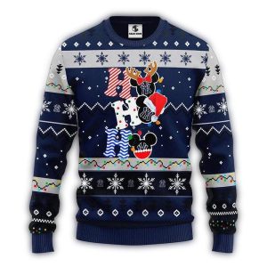 New York Yankees Hohoho Holiday Sweater – Festive Ugly Sweater Design