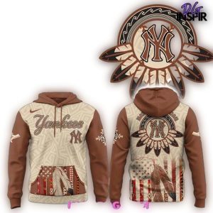 New York Yankees Native American Heritage All-Over Print Hoodie