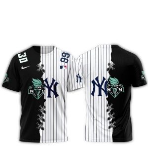 New York Yankees Liberty 2024 Champions All Over Print T-Shirt For Fans
