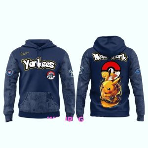 New York Yankees Pokémon Go All-Over Print Hoodie For Fans