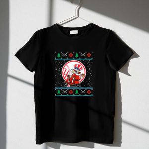 New York Yankees Christmas Scooter Festive T-Shirt For Holiday Cheer