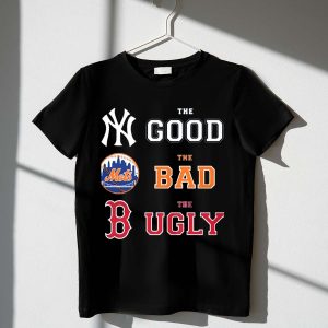 New York Yankees & Mets T-Shirt: The Good, The Bad, The Ugly Design