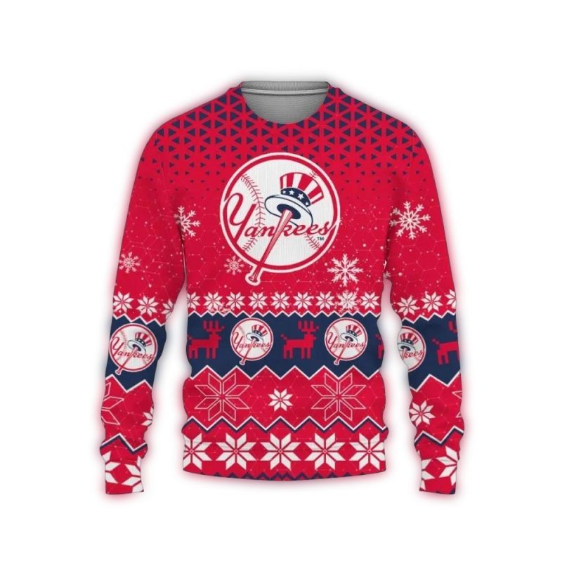 New York Yankees Ugly Christmas Sweater 1