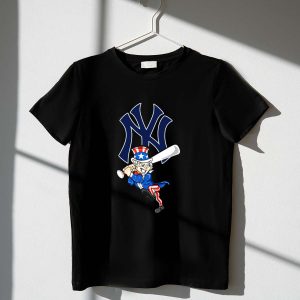 New York Yankees Uncle Sam 4Th Of July Baseball T-Shirt