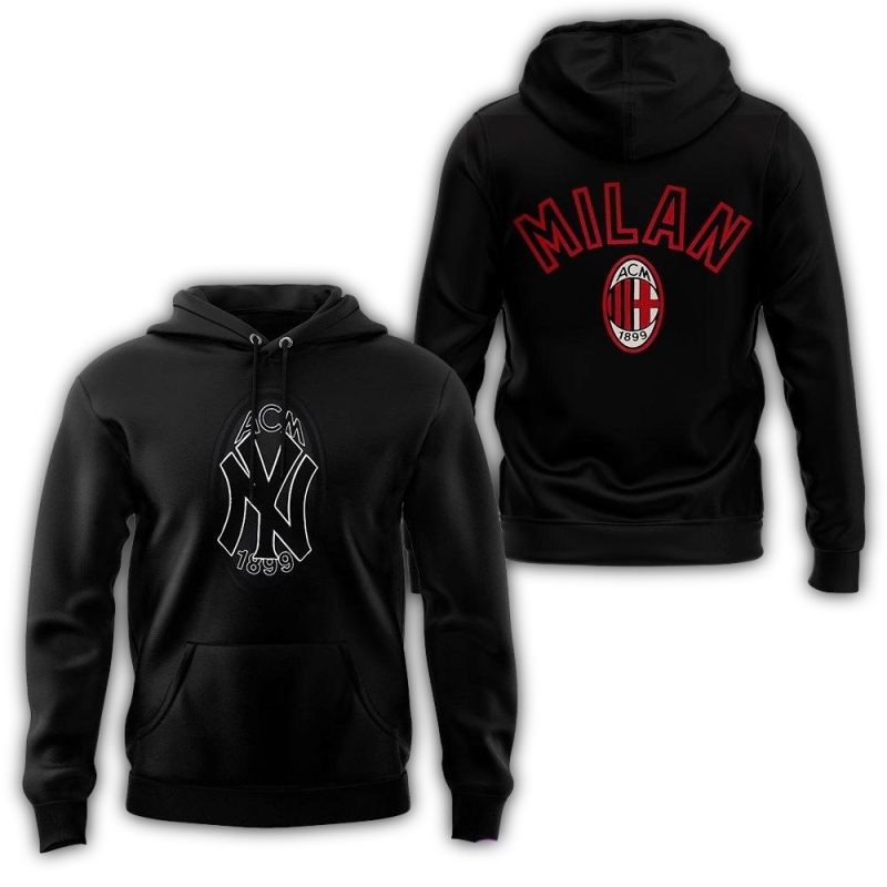New York Yankees x AC Milan Special Hoodie 2