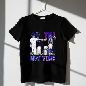 Derek Jeter & Lawrence Taylor Signature New York City T-Shirt
