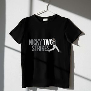 Nick Madrigal Nicky Two Strikes 2021 T-Shirt - Baseball Fan Apparel